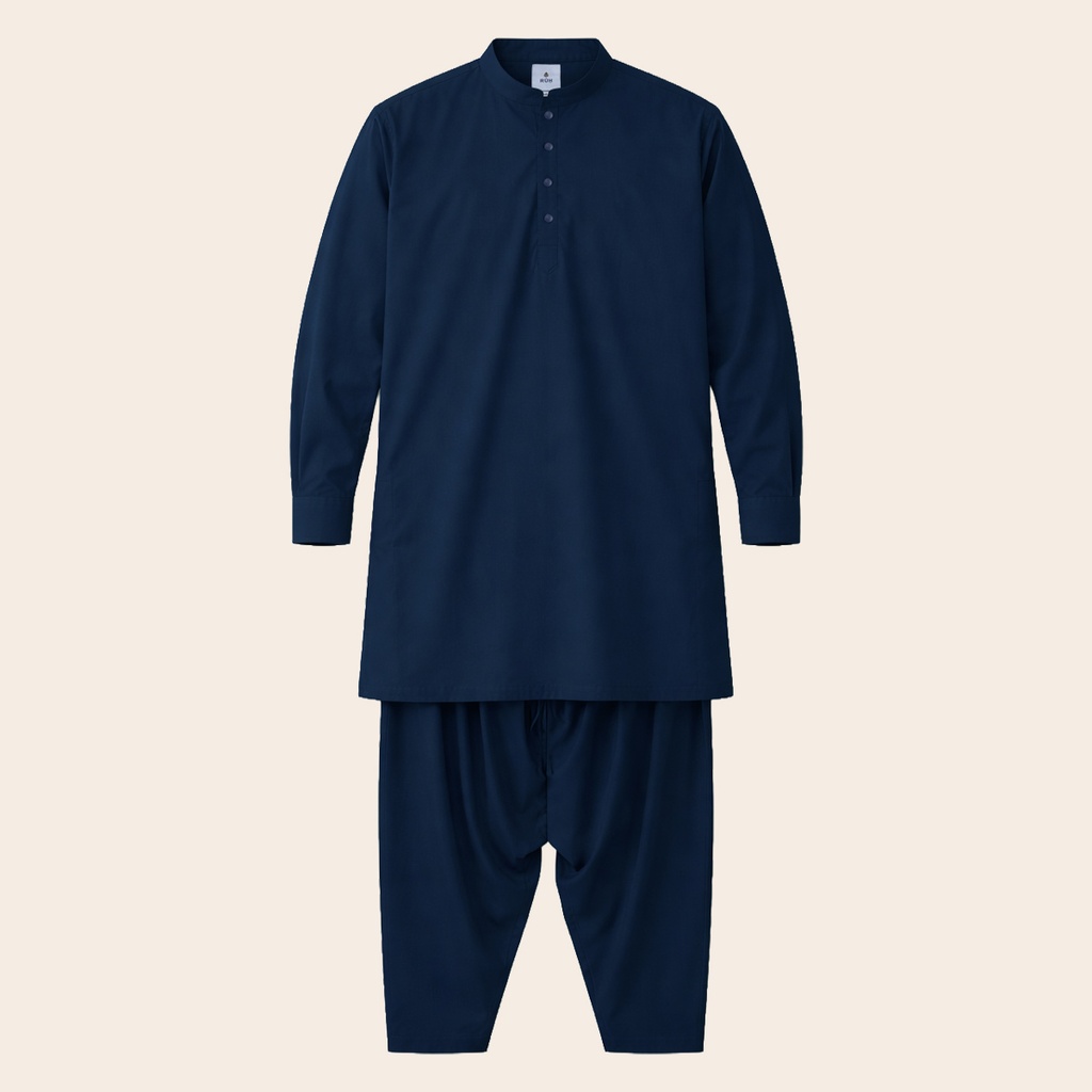 Men's Kameez Shalwar (RVLPSH-2|U3234/BND-CCF)