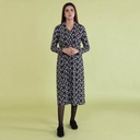 Women's Viscose Polyester Elastane Dresses (PVJS-3|1648|FOLA)