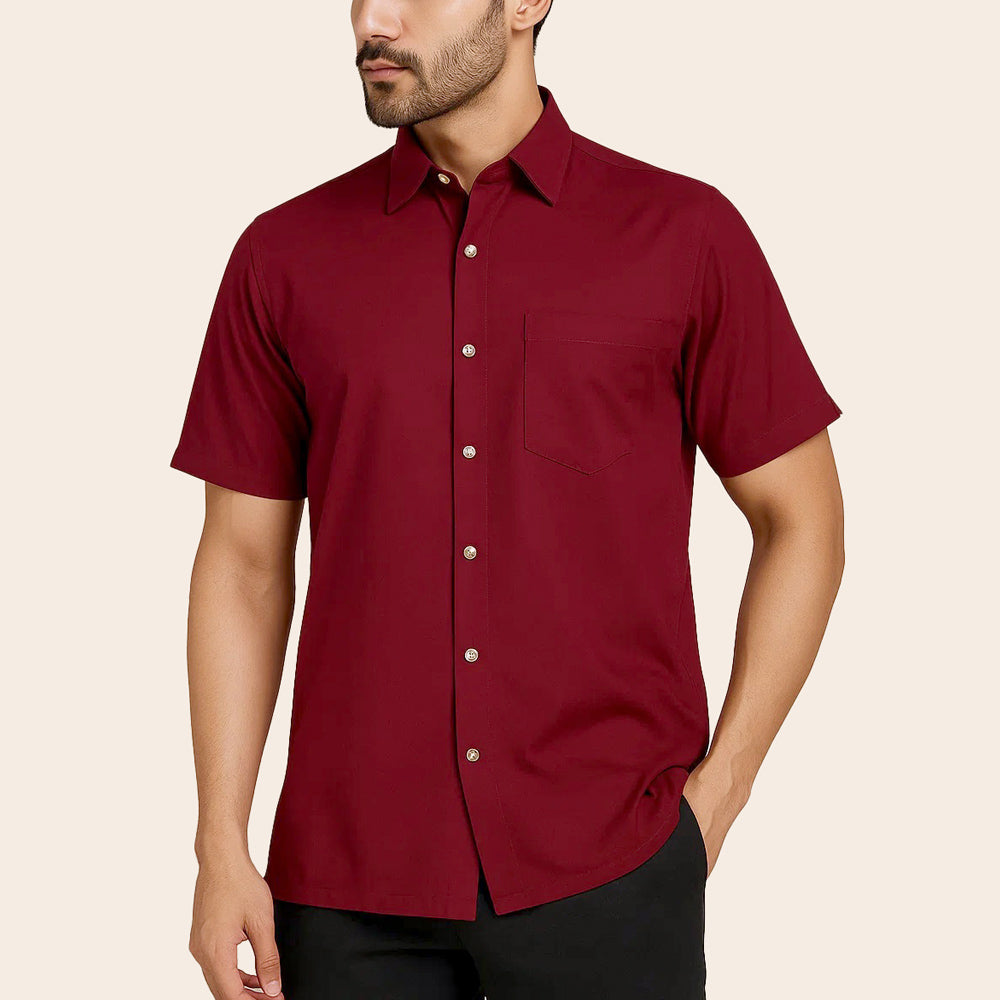 Men's Cotton Microfiber Bushirt (PKPH-3|SLM)        