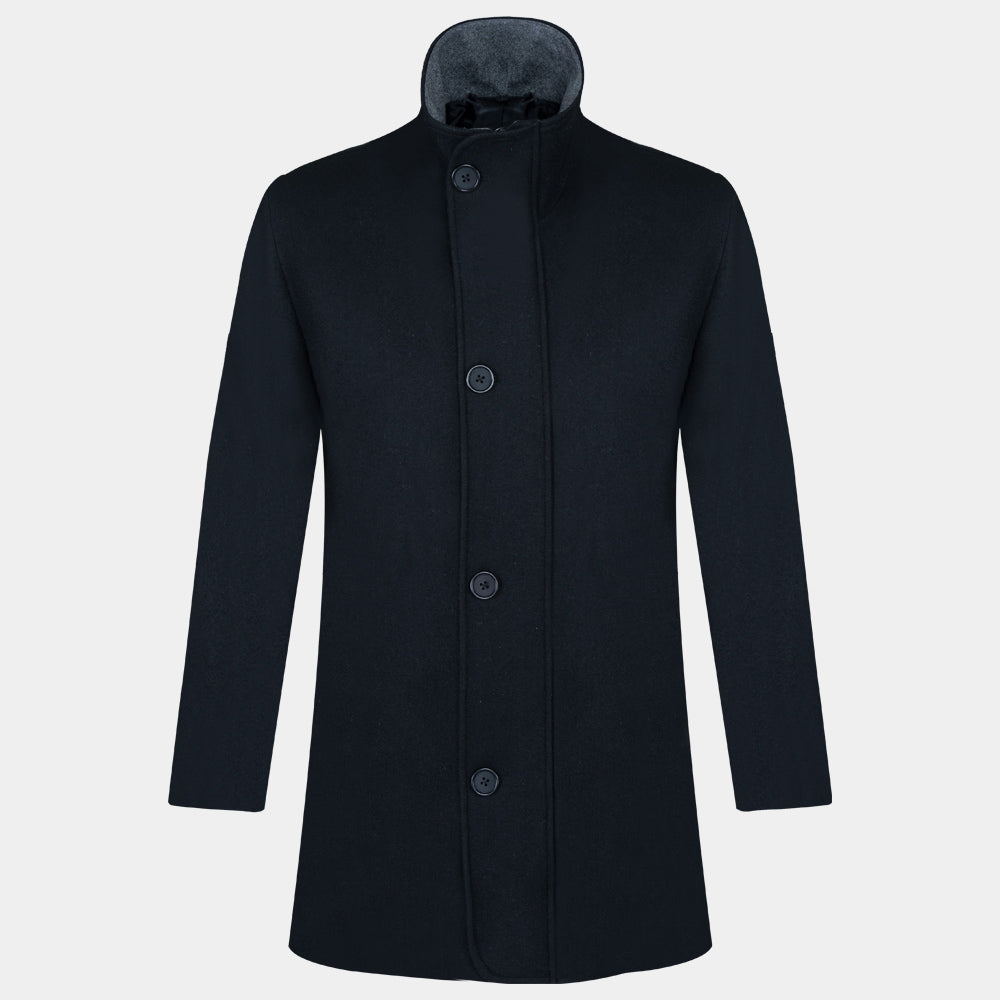 Men's Wool Blend Zipper Jacket (BL-125|ZJ1)       