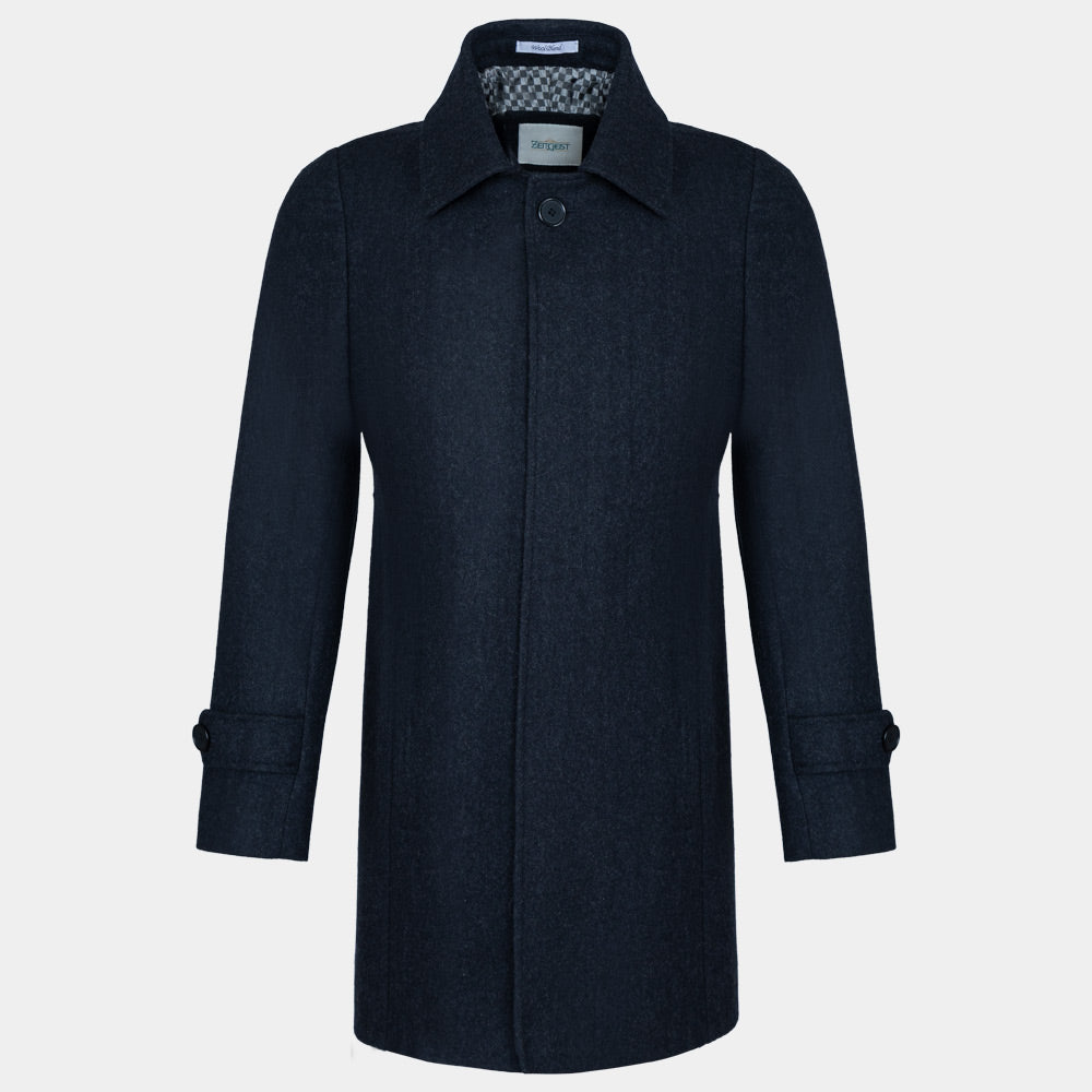 Men's Wool Blend Half Coat (BL-126|MCT)       