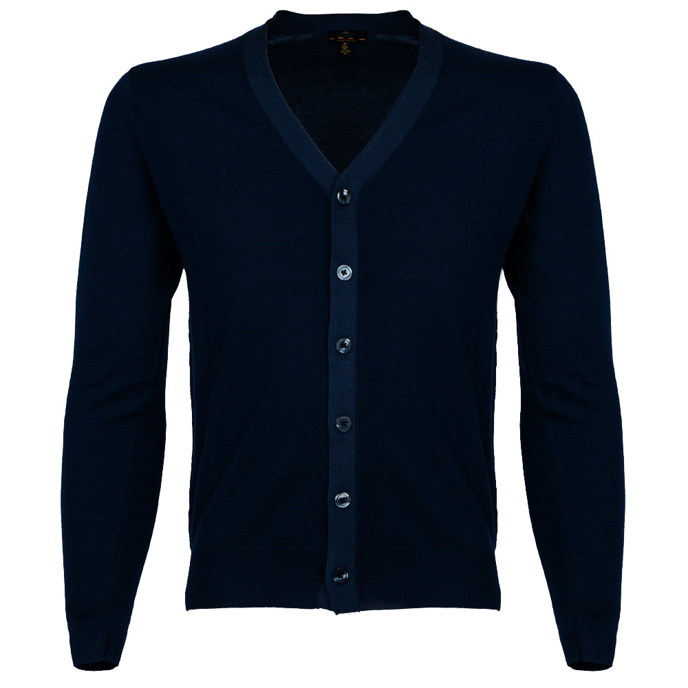 Men's Lambswool Country Cardigan (RW-023|VNK/FSL)        