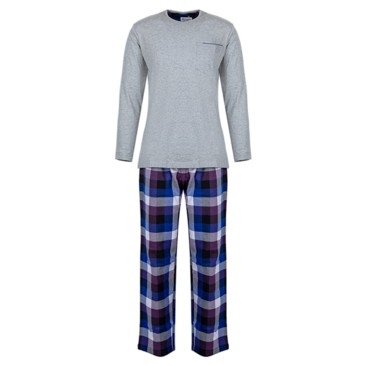 Men's Cotton Jersey Sleeping Suit (CJR-39/CFL-17|FSL)       