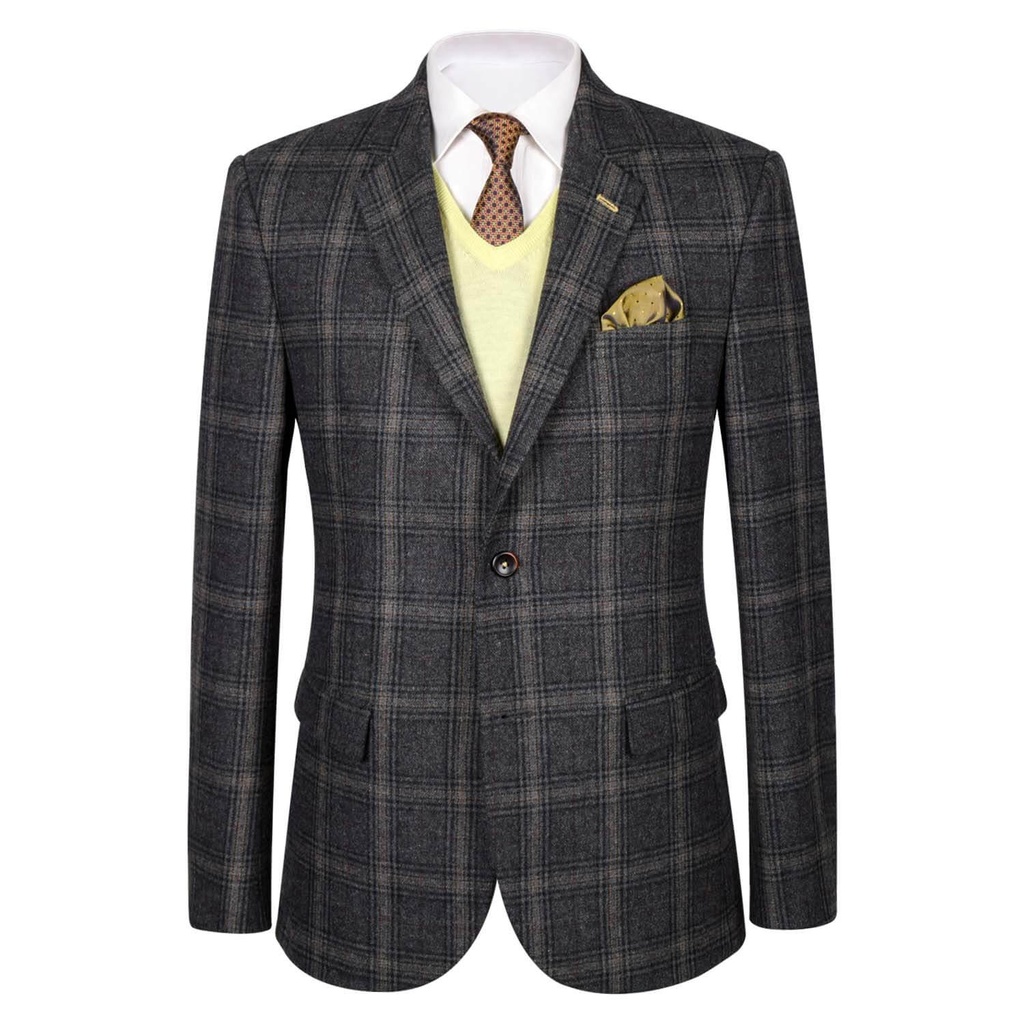 Sullivan's Wool Blend Mens Blazer (JWB-227|MD19)       