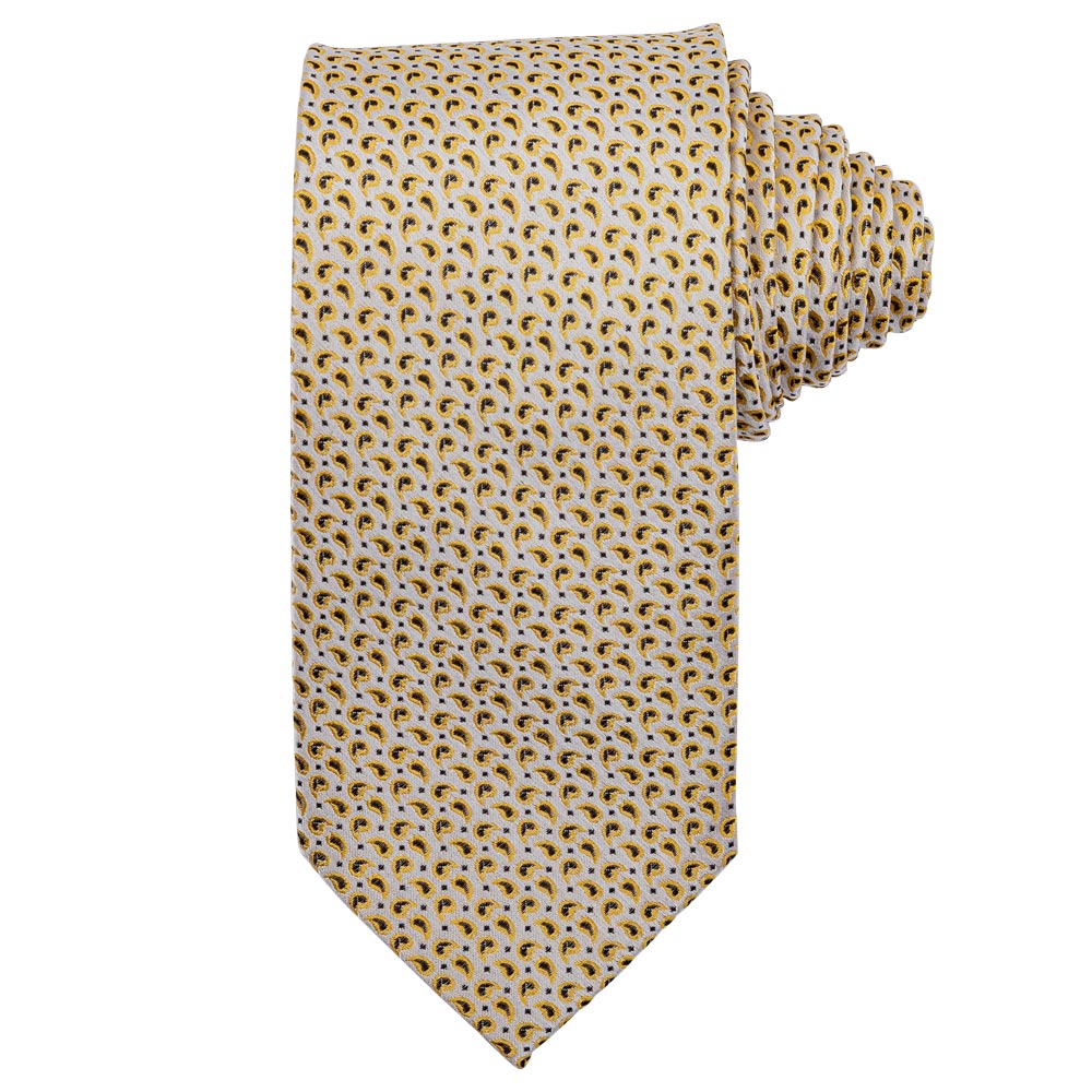 Men's Pure Silk Tie (TIE-D/YY26709|REG)        