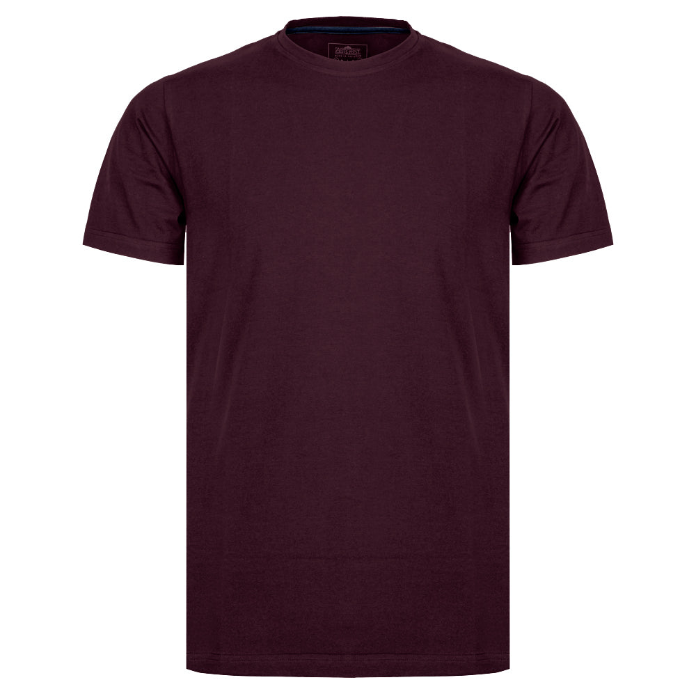 Men's Cotton Polyester Elastane T Shirt (CBJS-14/13|RLX)       