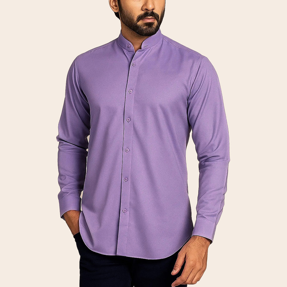 Men's Cotton & Tencel Shirt (PKPV-5|REG)        