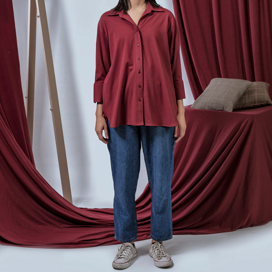 Women's Cotton Polyeter Elastane Top (CBJS-14|1702)        