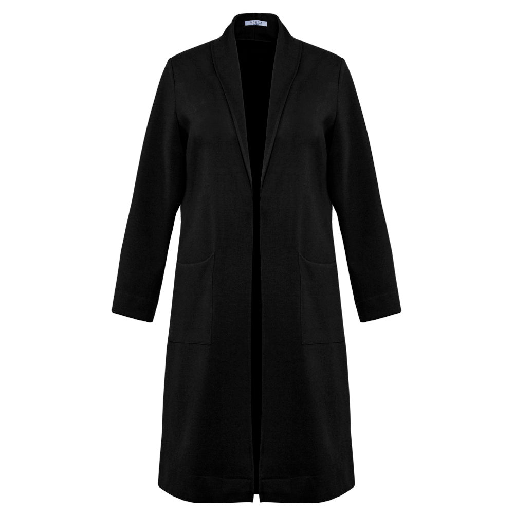 Women's Feather Form Half Coat (KNT-33|1663)       