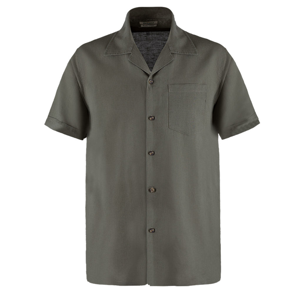 Men's Pure Linen Bushirt (LIN-1298|CCL/HSP)