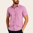 Men's Pure Linen Bushirt (LIN-1299|CLR/HSP)