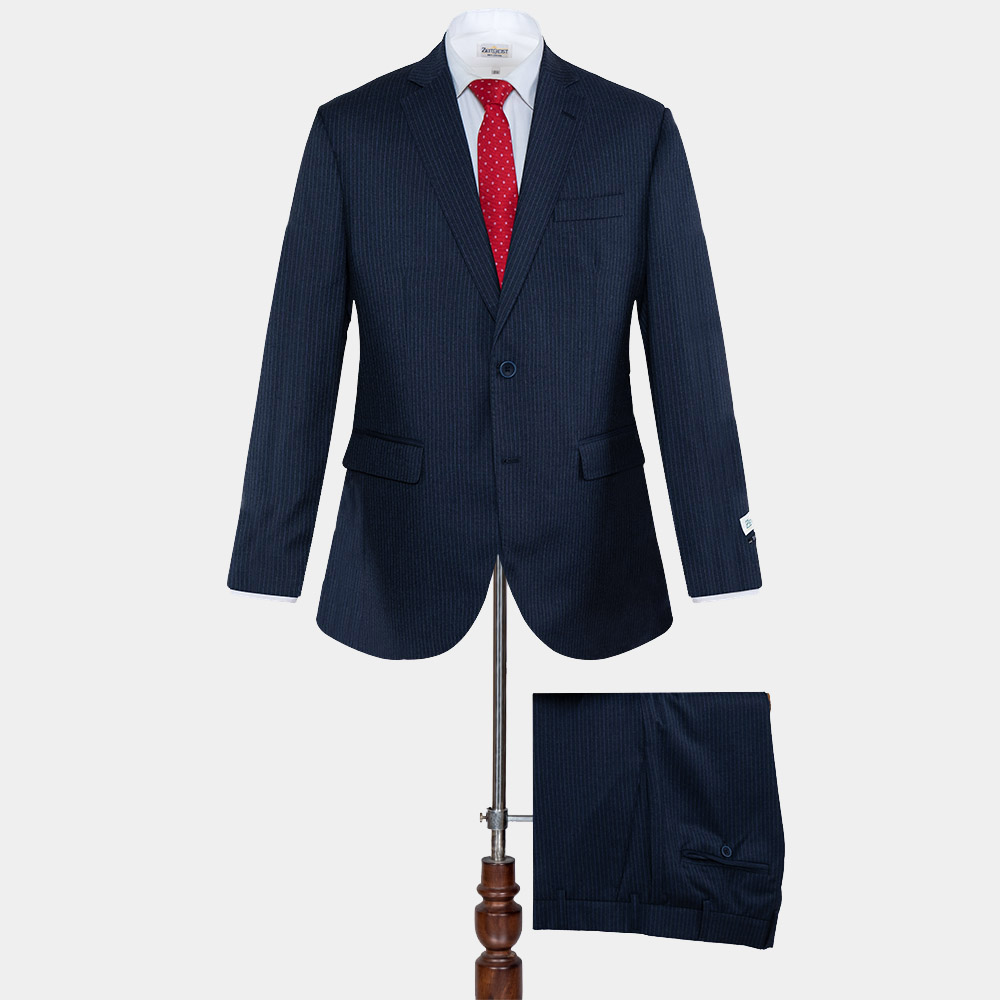 Men's Super Fine Wool Blend Suit (ABS-188|TLF18)        