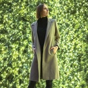 Women's Feather Form Over Coat (KNT-66|1122)       