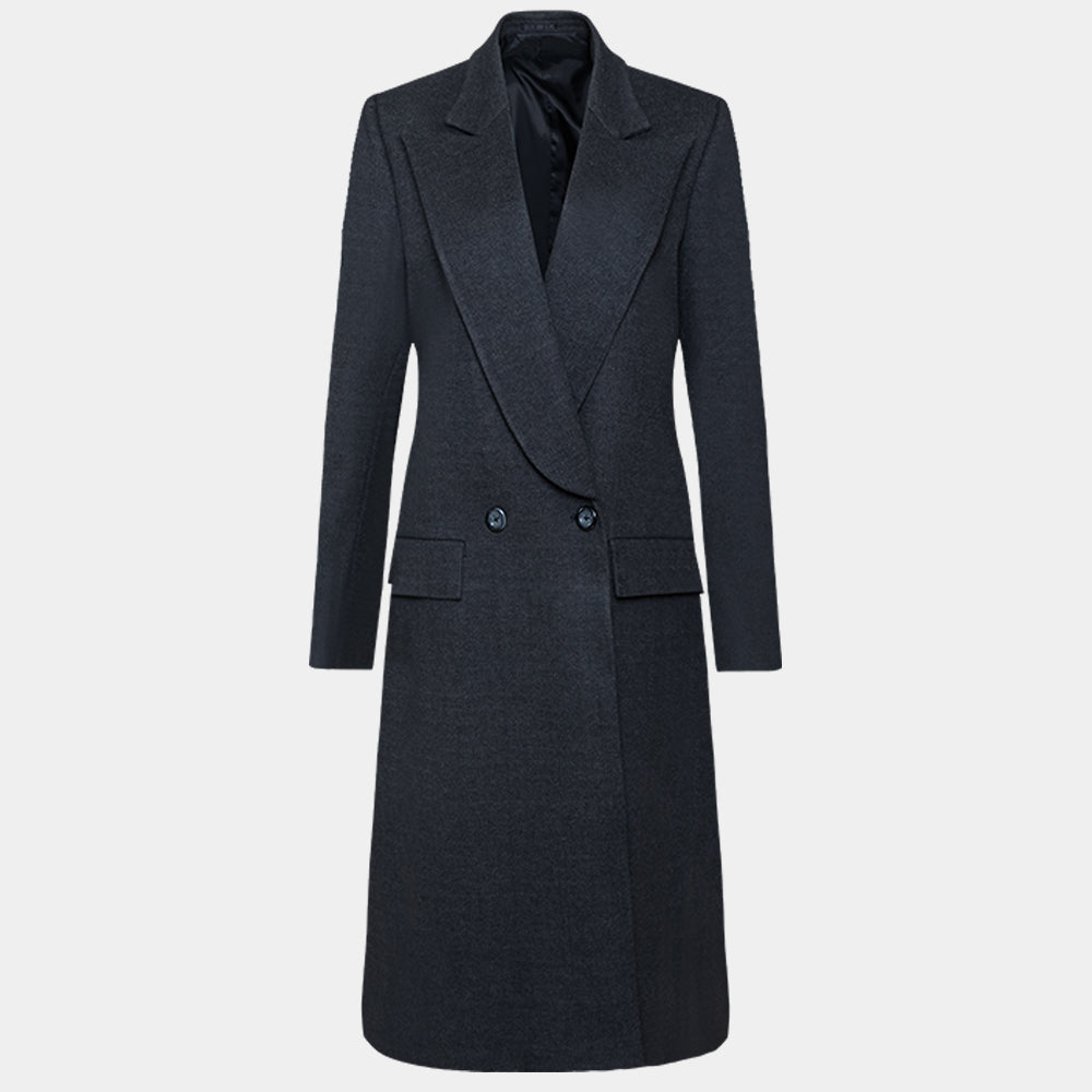Women's Feather Form Over Coat (KNT-25|1662)       