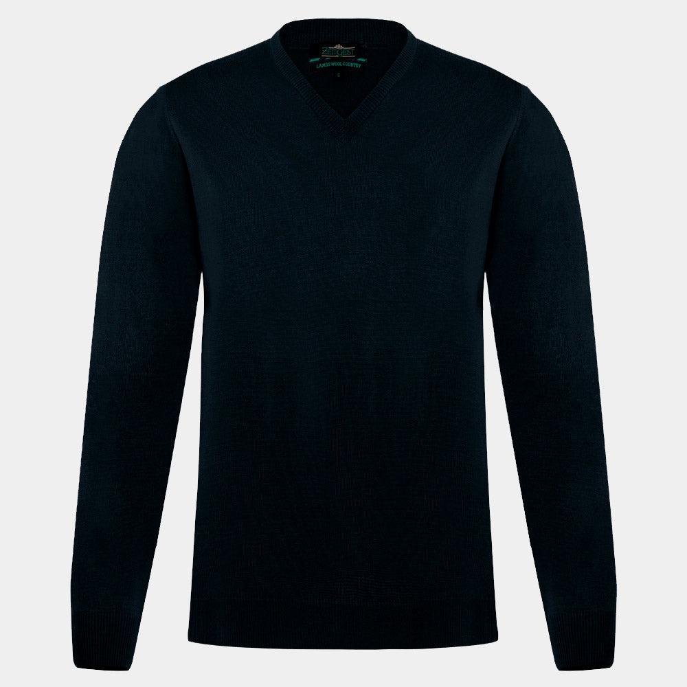 Men's Lambswool Country Sweater (LW-023|VNK/FSL)        