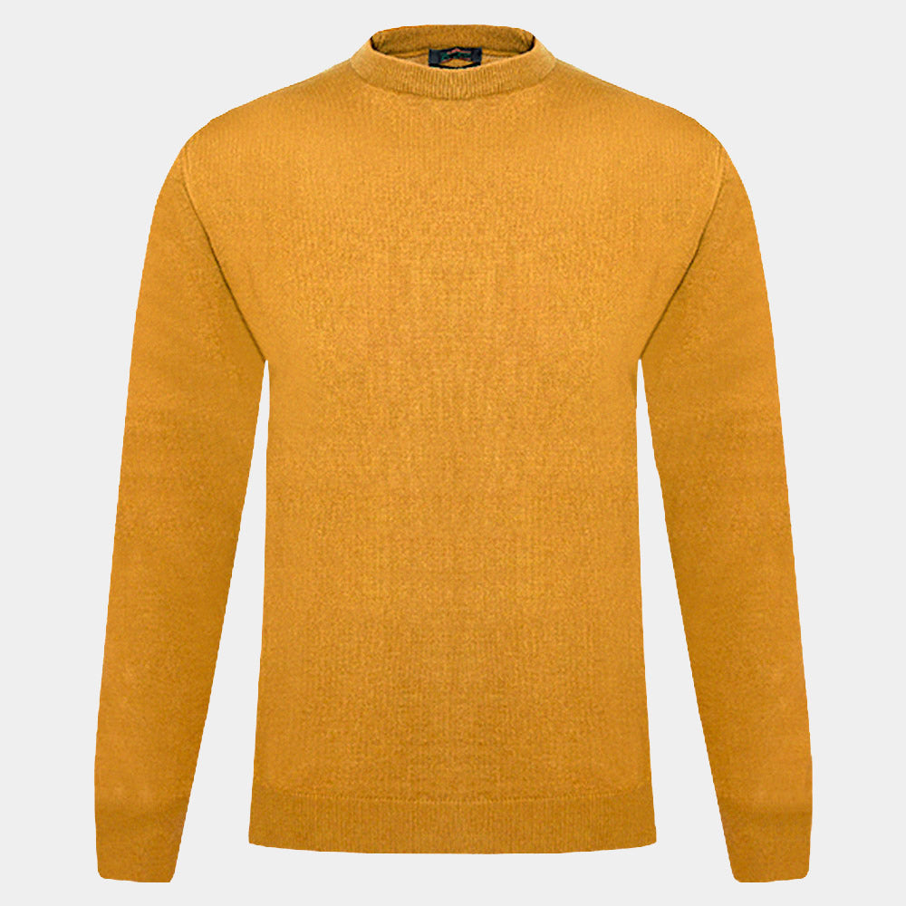 Men's Lambswool Country Sweater (LW-057|RNK/FSL)        