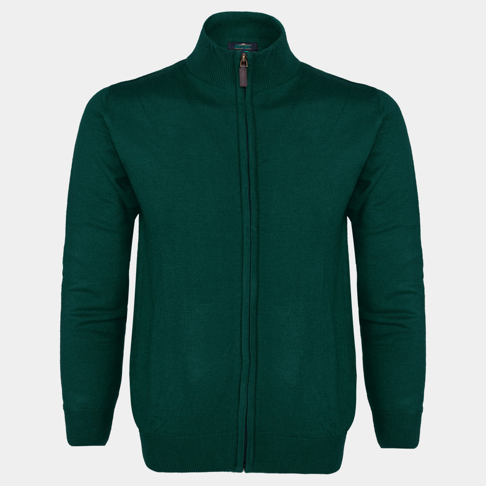 Men's Lambswool Country Cardigan (LW-056|HNK/FSZ)        