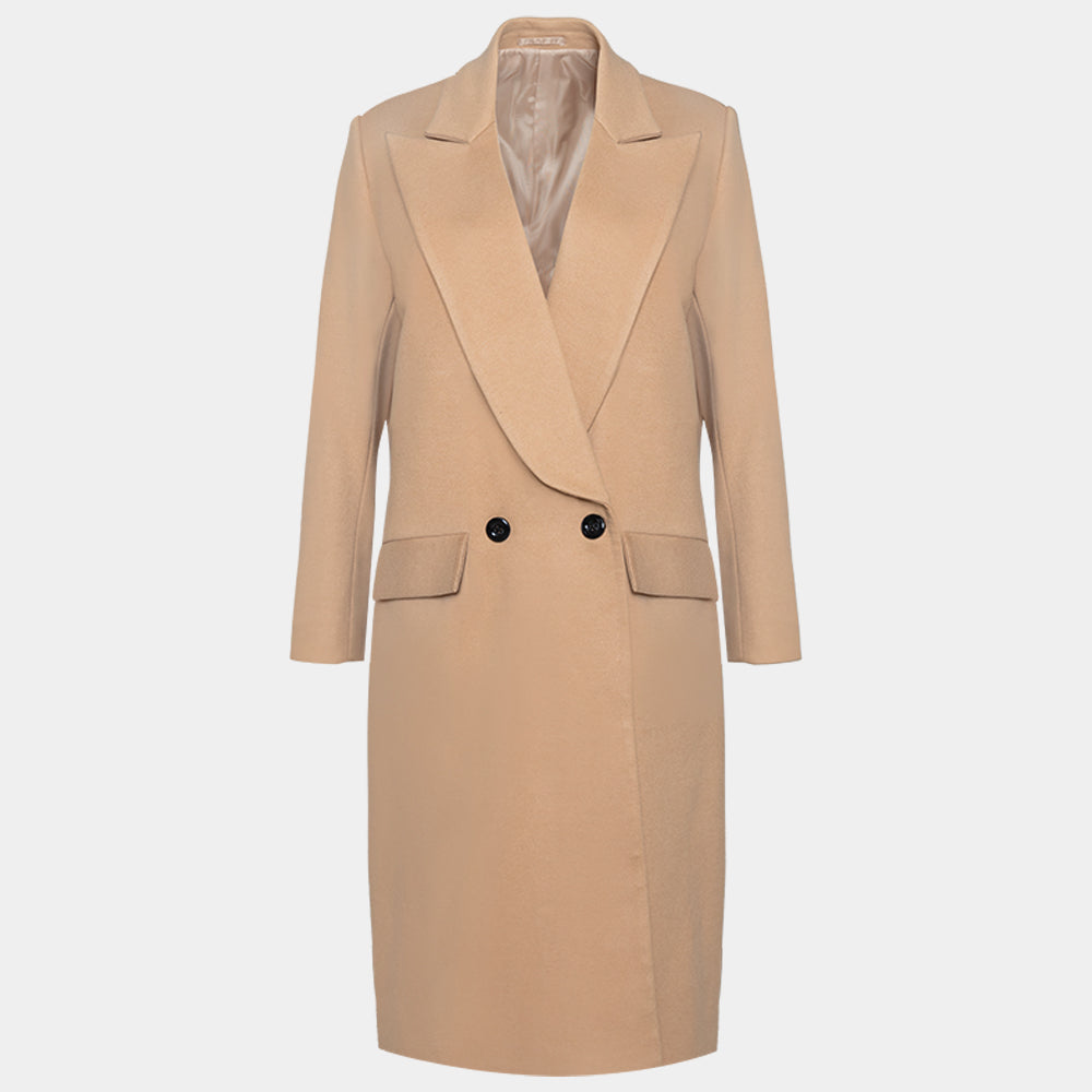 Women's Microfiber Over Coat (KNT-63|1662)       