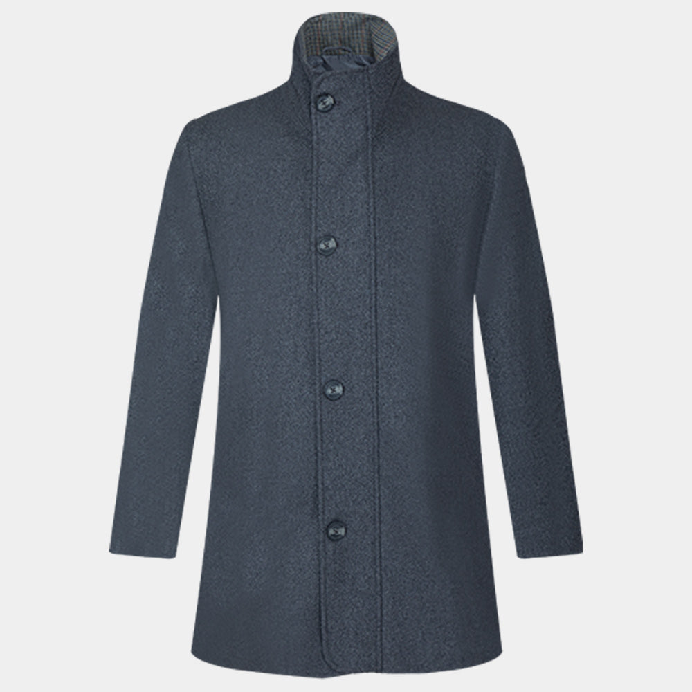 Men's Wool Blend Zipper Jacket (LBL-17|ZJ1)       