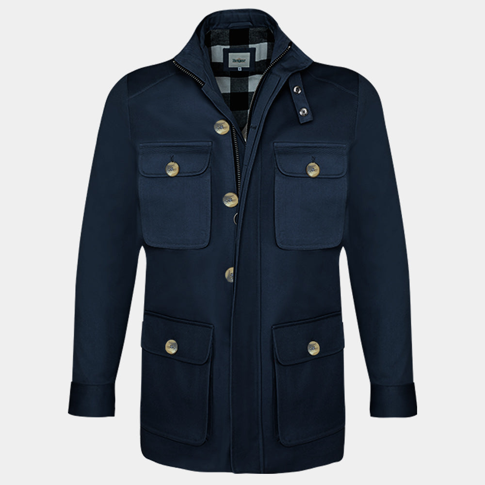Men's Pure Cotton Zipper Jacket (CTN-773|TWC)       