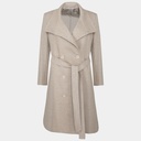 Women's Feather Form Over Coat (KNT-69|1665)       
