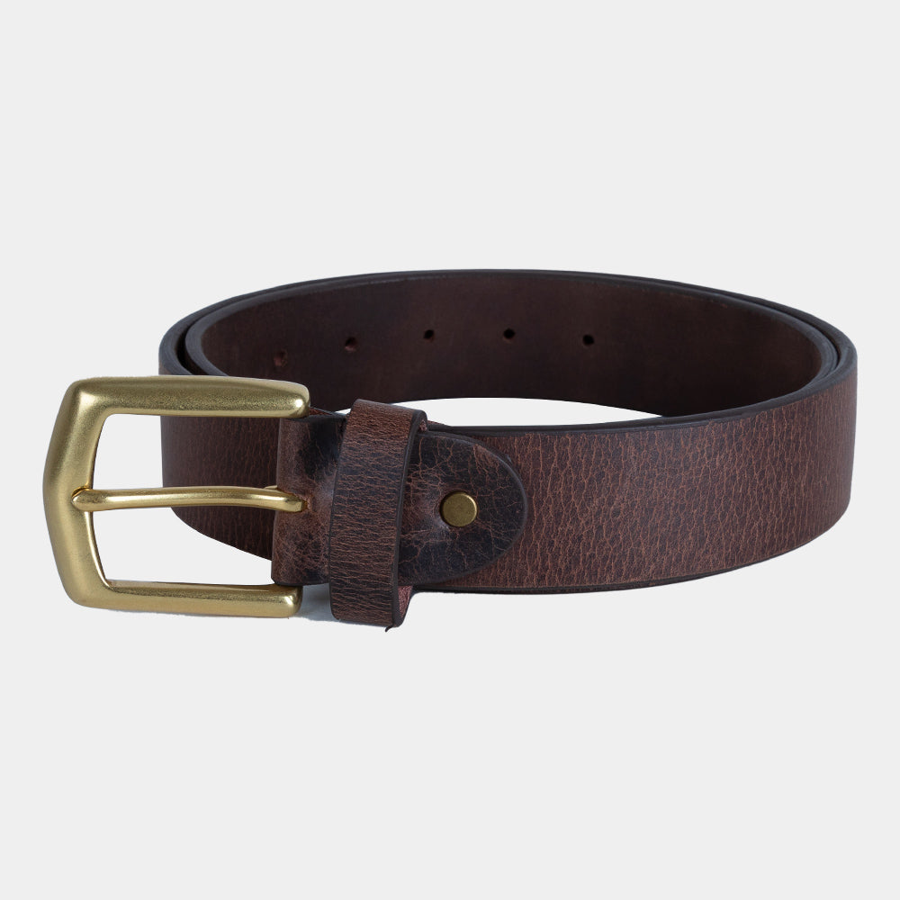 Men's Zink Alloy Casual Leather Belt (ZAL-32/BTL-5|MAT)      