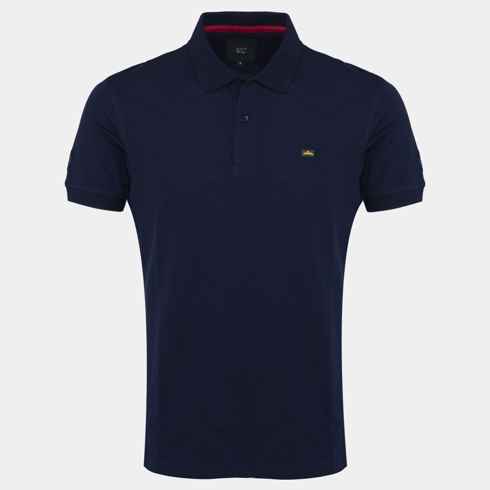 Men's Cotton Polyester Elastane T Shirt (CBJSH-1|SLM)       