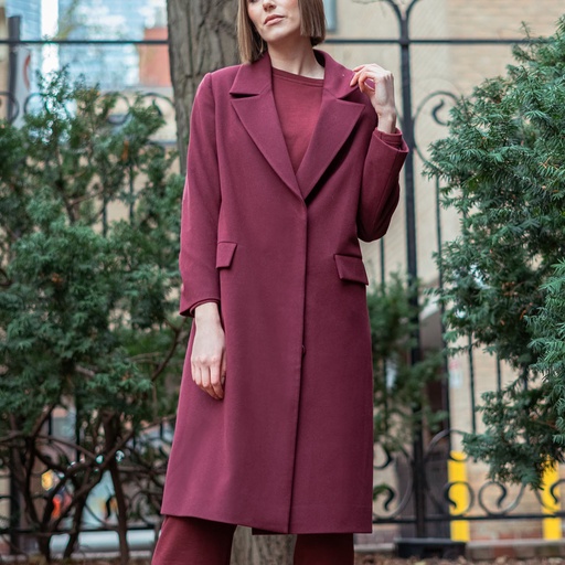 Women's Over Coat (KNT-74|1801)