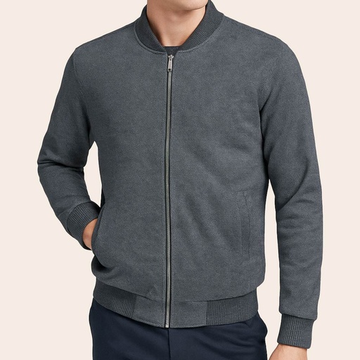 Men's Bomber Jacket (KNT-86|BR3)