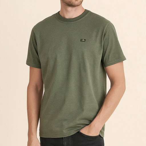 Men's Cotton Polyester Elastane T Shirt (CBJSH-2|RLX)       