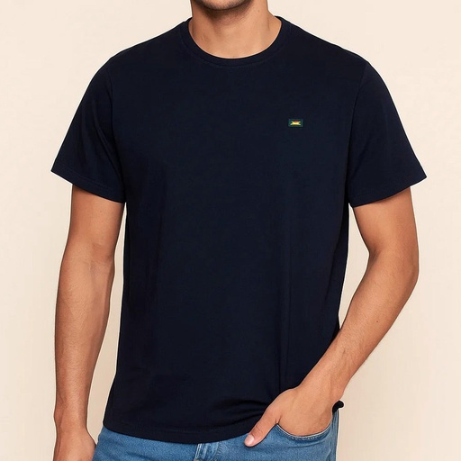 Men's Cotton Polyester Elastane T Shirt (CBJSH-3|RLX)       
