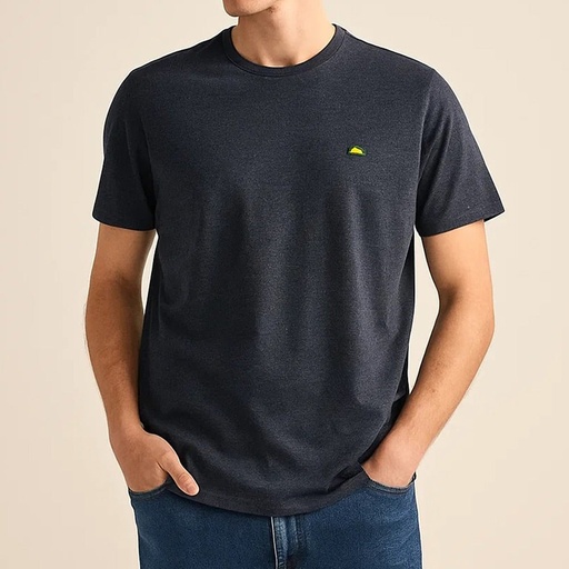 Men's Cotton Polyester Elastane T Shirt (CBJSH-5|RLX)       