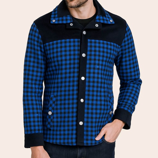 Men's Casual Jacket (FLN-1|5050|FOLA)