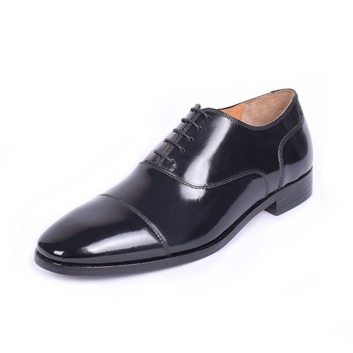 [UNI-2337] Black Polished Leather Oxford (UENT-MW-28|MIS/1)