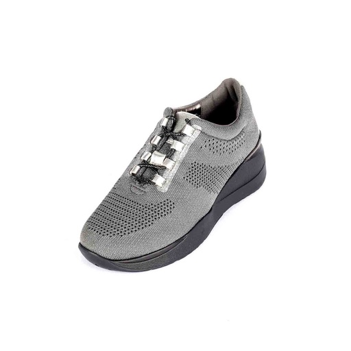 [UNI-2351] Grey Textured Suede Sneaker (PAK-SER-19-11-14270|MIS/1)