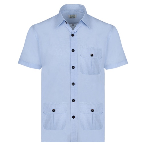 Men's Pure Linen  Bush Coat (LIN-1342|HSP)       