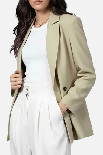 Women's Wool Rich Blend Jacket (STR-52|1677|FOLA)