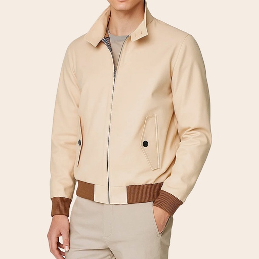 Men's Bomber Jacket (CTN-776|BR5|FOLA)